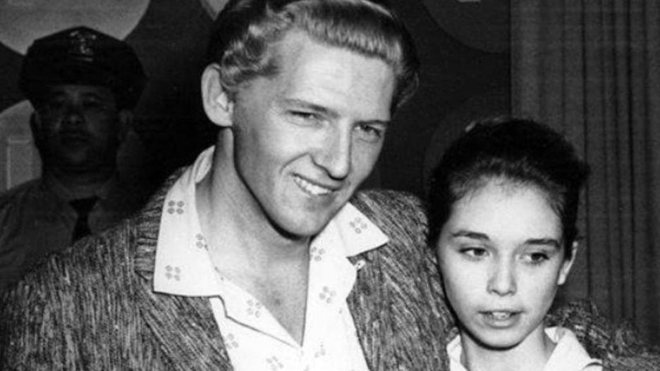 Jerry Lee Lewis z poślubioną kuzynką