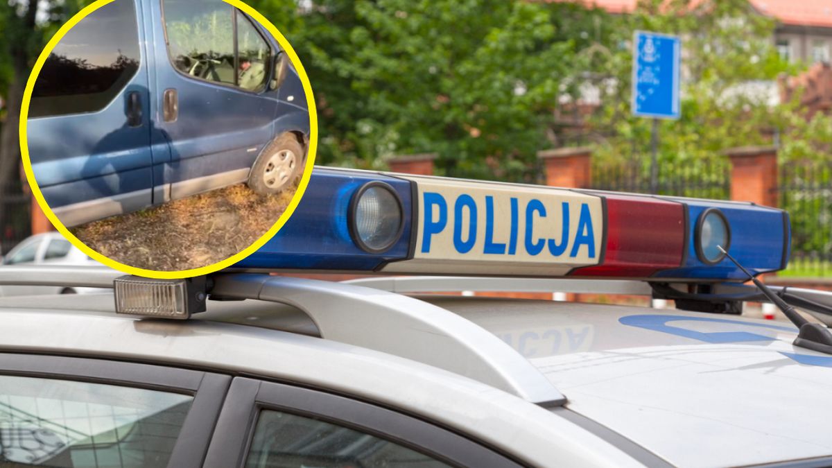 Pojazd zniknął w biały dzień