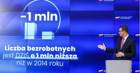 Mateusz Morawiecki o polskim bezrobociu: "Ekonomiści mówią - zatrzymaliście reakcję łańcuchową"