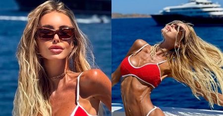 Julia Dybowska prezentuje ultraszczupłe ciało w bikini, a internauci są zaniepokojeni jej wyglądem: "POTRZEBUJESZ POMOCY" (FOTO)
