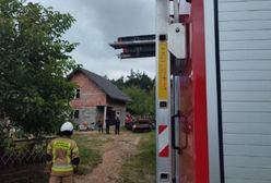 Łódzkie. Tragiczny pożar domu. Kobieta zasnęła z papierosem w ręku