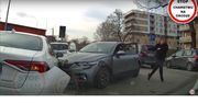 Wypożyczyli jedno auto, rozbili cztery i uciekli. Szuka ich policja (wideo)