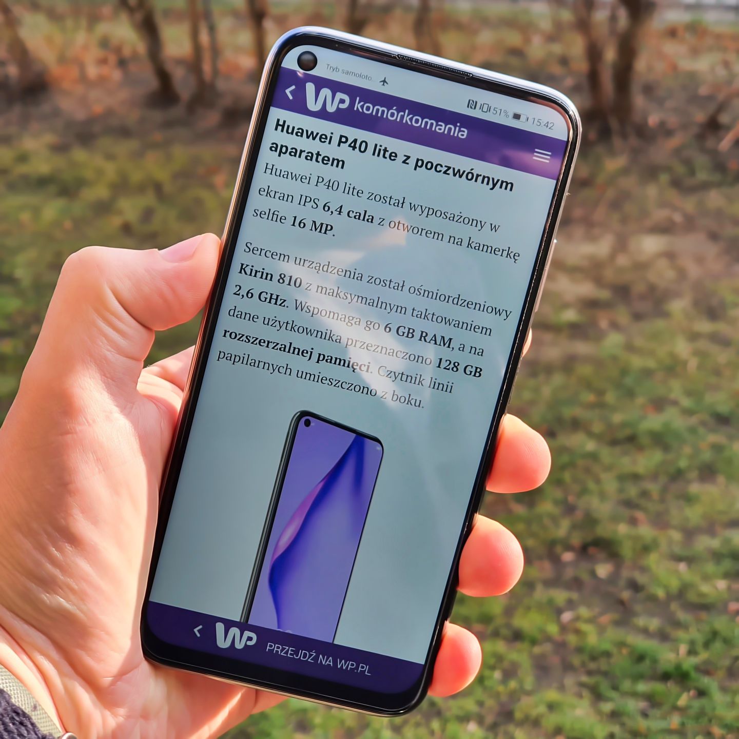 Huawei P40 lite: pierwsze wrażenia i zdjęcia z aparatu 4