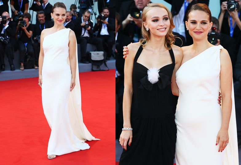 Natalie Portman i Lily-Rose Depp na premierze "Planetarium"