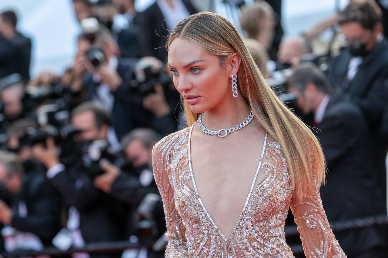 Modelka zachwyciła na czerwonym dywanie w Cannes