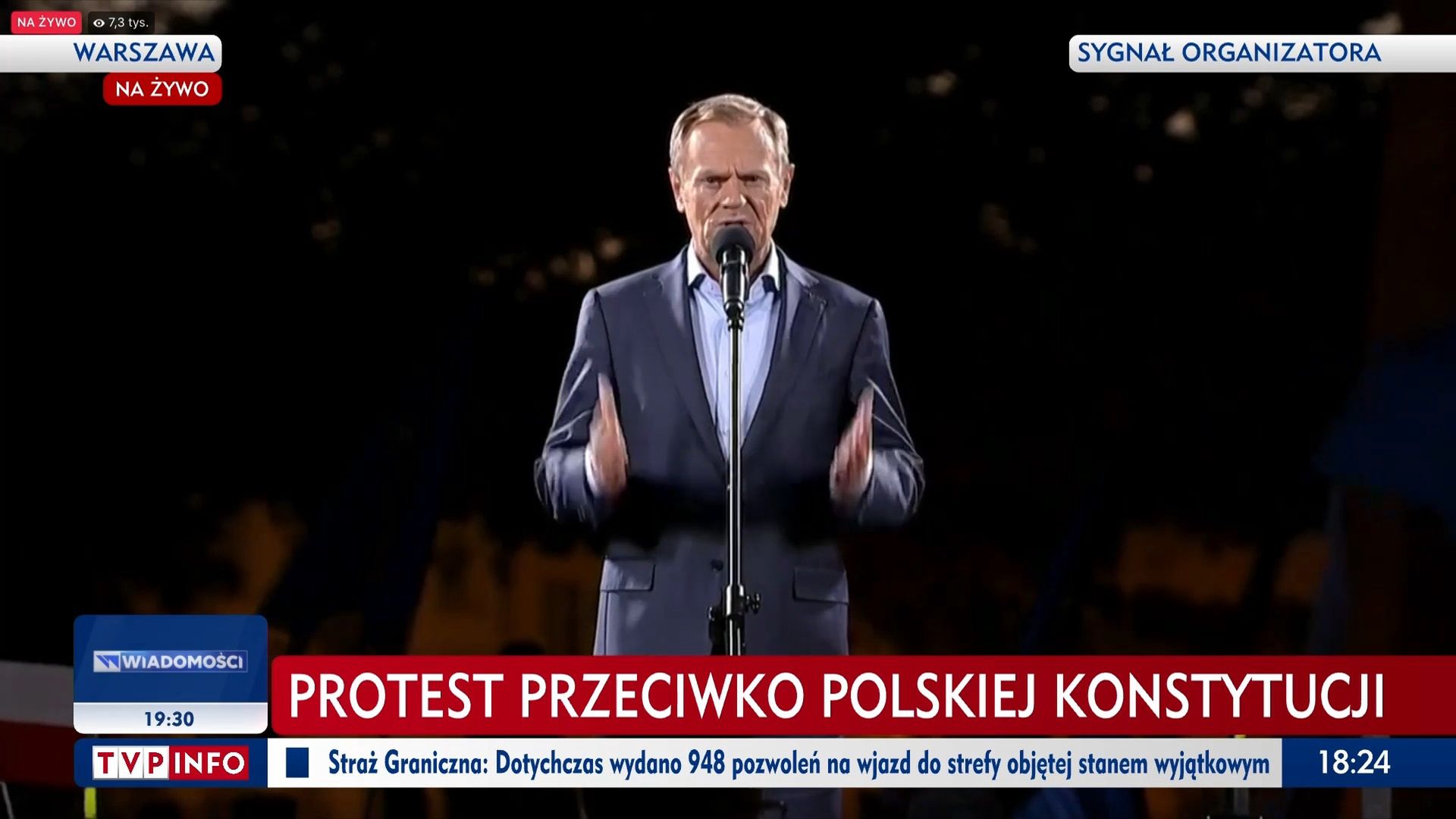 Pasek w TVP Info (TVP)