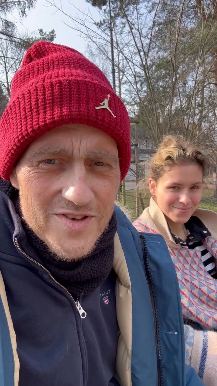 Tomasz Jakubiak z żoną