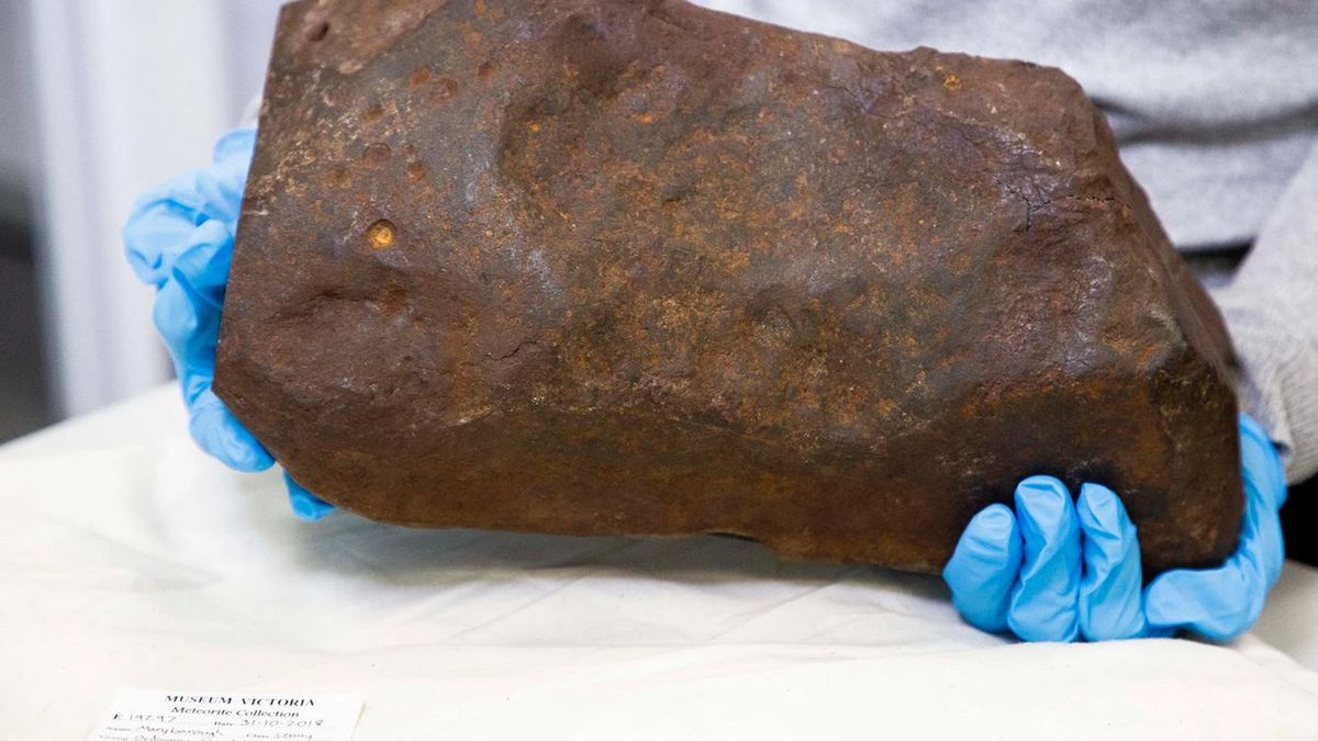 Skała, która miała zawierać złoto, okazała się meteorytem