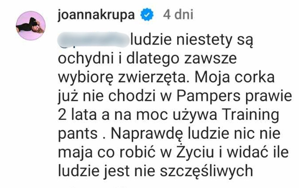 Joanna Krupa z córeczką