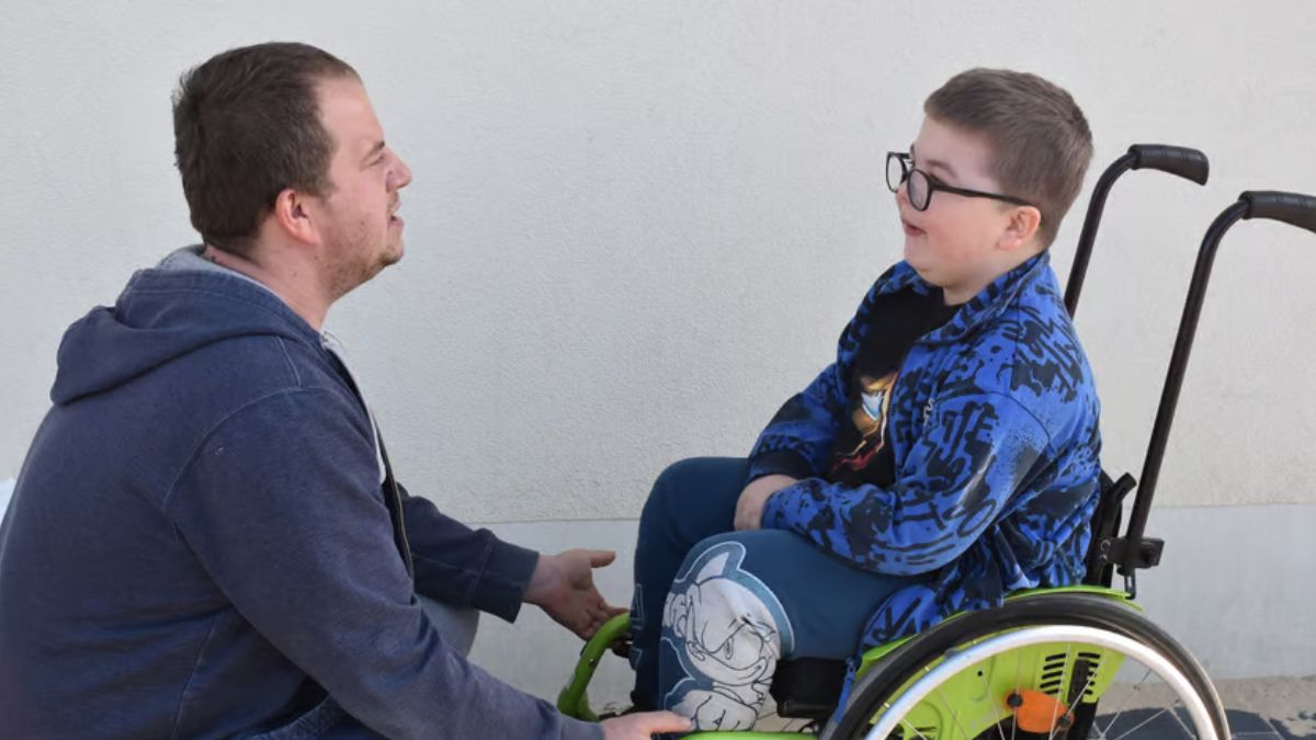 Adaś choruje na dystrofię mięśniową Duchenne’a