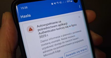 Microsoft Authenticator usunie hasła. Masz czas do lipca