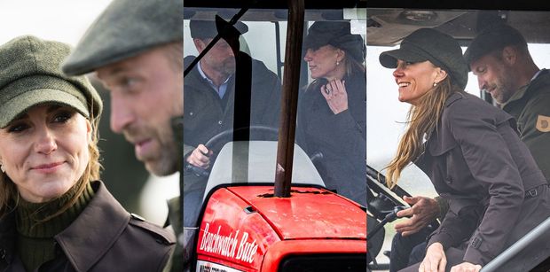 Kate i William cieszą się urokami wiejskiego życia NA TRAKTORZE. Sielsko i anielsko? (ZDJĘCIA)