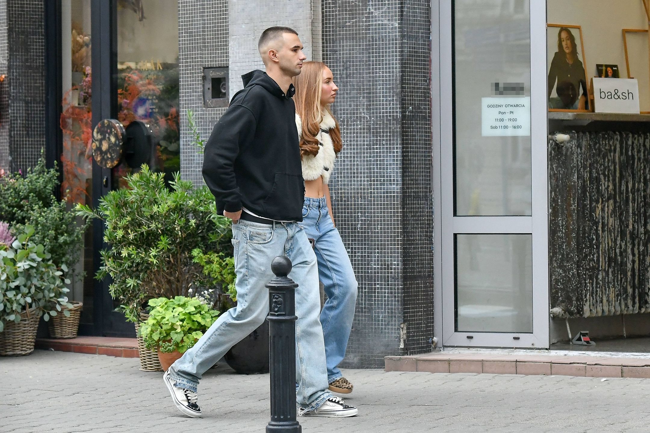 Angelika Mucha z chłopakiem