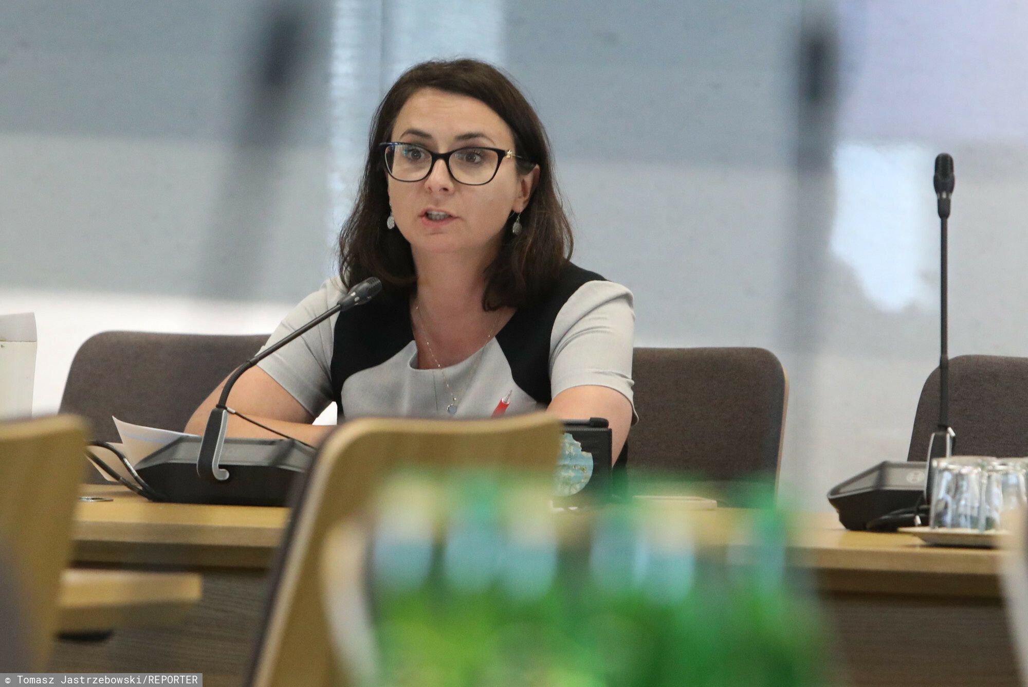 Sejmowa komisja o dzia?alno?ci KRS
07.06.2022 Warszawa, Posiedzenie Komisji Sprawiedliwosci i Praw Czlowieka dot. informacji o dzialalnosci KRS,
 Fot Tomasz Jastrzebowski/REPORTER
n/z: Kamila Gasiuk-Pihowicz
Tomasz Jastrzebowski/REPORTER