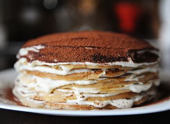 Naleśniki tiramisu bez mąki. Elastyczne i mięciutkie jak gąbeczka