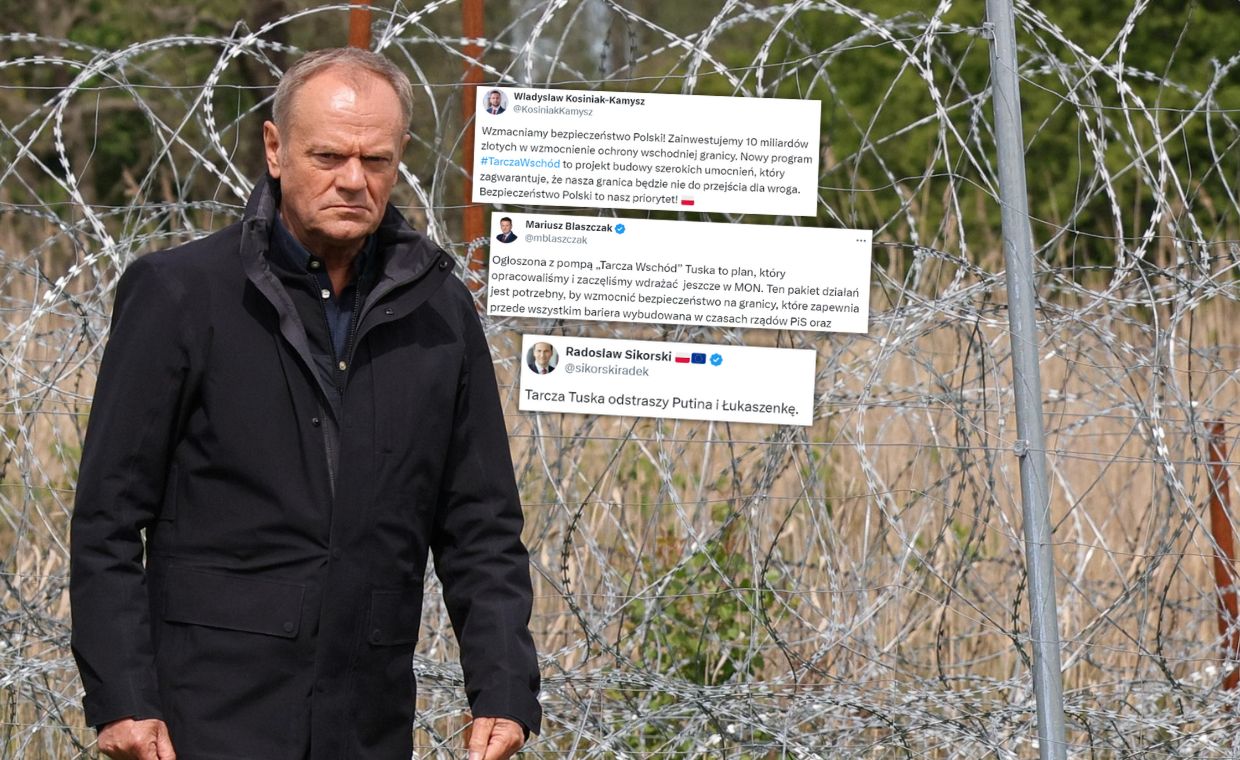 Plan obrony granicy. Fala komentarzy. "Nie do przejścia dla wroga"