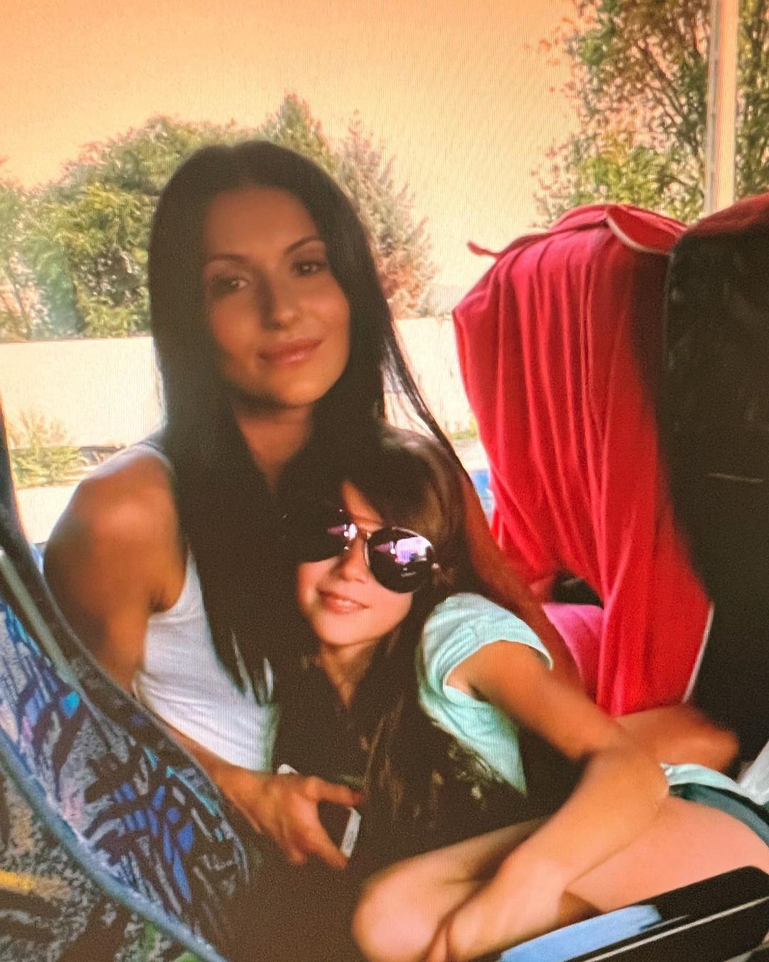 Roksana Węgiel z mamą