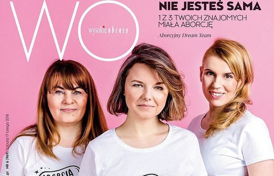 Rada Etyki Mediów: „Wysokie Obcasy” nie powinny publikować tekstu popierającego aborcję, chociaż nie narusza on zasad etycznych