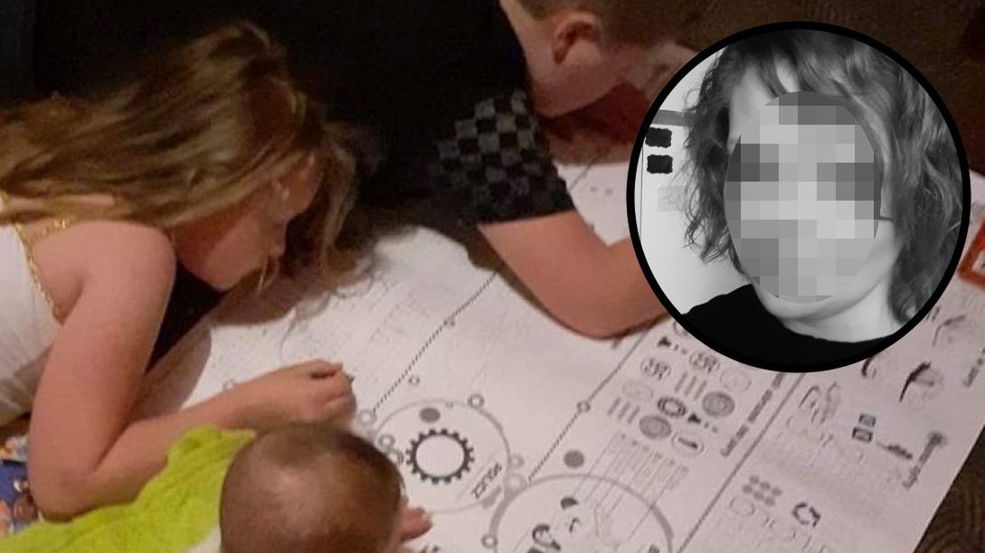 Pani Wioletta osierociła trójkę dzieci 