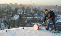 Tragedia w Lublinie. Mężczyzna zginął podczas odśnieżania