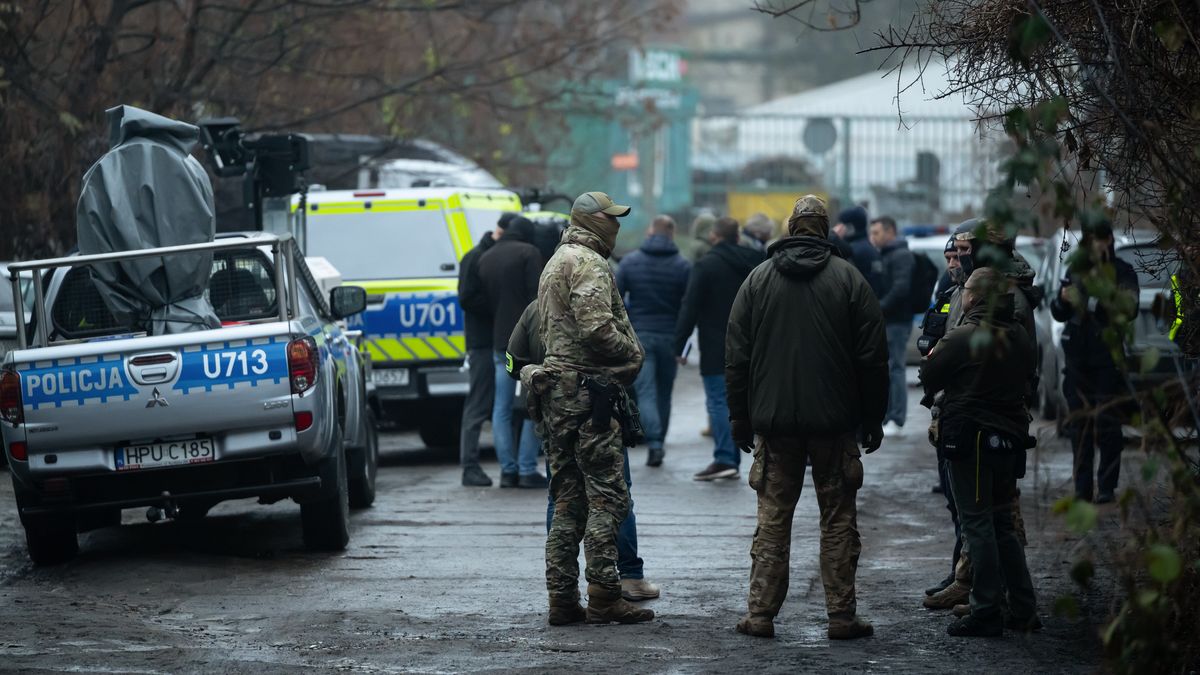 akcja s�u�b
Pozna�, 05.12.2025. Akcja s�u�b na torach kolejowych przy ul. Suchej w Poznaniu, 5 bm. Koleje Wielkopolskie poinformowa�y o zamkni�ciu linia kolejowej na szlaku 356 Pozna� Wsch�d - Czerwonak z powodu odnalezienia przy torach niezidentyfikowanego przedmiotu. (jm) PAP/Jakub Kaczmarczyk
Jakub Kaczmarczyk
akcja s�u�b, dworzec, dworzec kolejowy, incydent, incydent na torach, kolej, PKP, pociag, poci�g, stacja, transport kolejowy