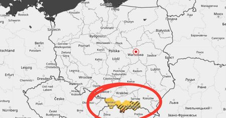 Od 16 do 29 stopni. Pogoda oszalała. Tu zrobi się niebezpiecznie
