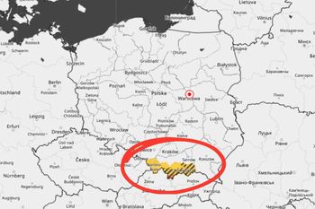 Od 16 do 29 stopni. Pogoda oszalała. Tu zrobi się niebezpiecznie