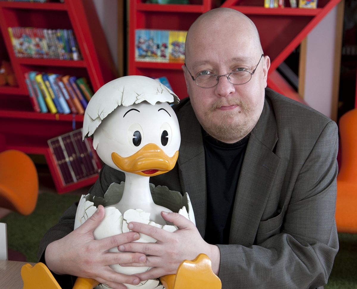"W Kaczogrodzie spędziłem całe życie". Rozmowa z autorem komiksu "Pamiętniki Sknerusa McKwacza"