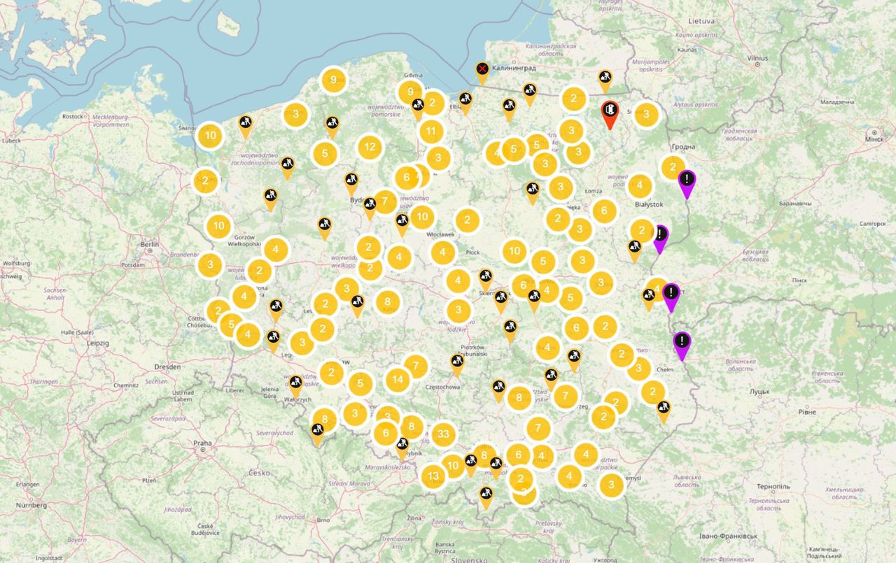 Internetowa mapa GDDKiA. Sprawdź korki i utrudnienia