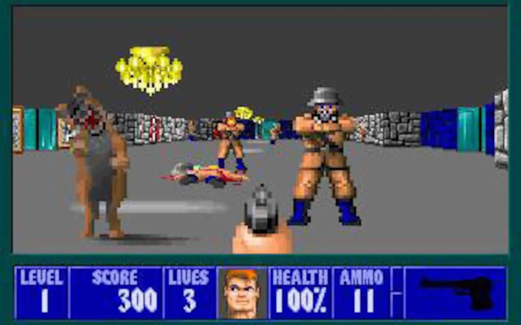 Wolfenstein 3D (1992) i Doom (1993)