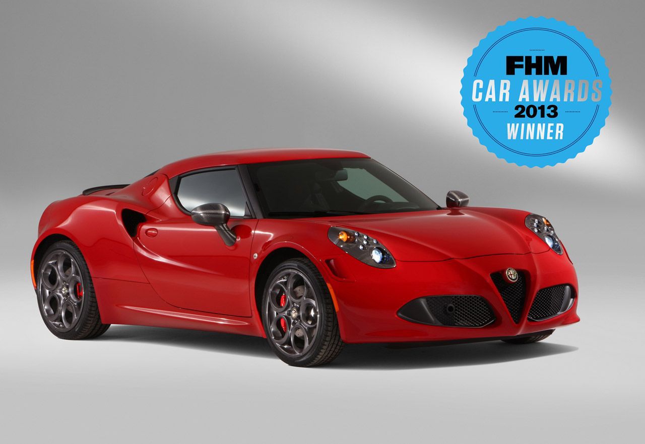Alfa Romeo 4C “Samochodem roku 2013” według magazynu FHM