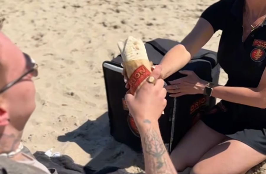 Kebab z dostawą na plażę?