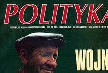 Tak wyglądał pierwszy numer "Polityki" w formacie magazynowym