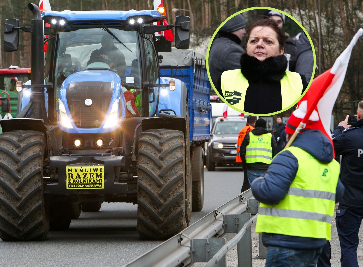 Rolnicy protestują. Beger stanowczo: Blokować własnym ciałem