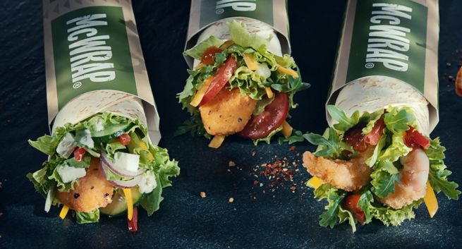 McDonald’s promuje McWrapy w reklamie "Zwijam się"