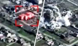 Wielka eksplozja nad Dnieprem. Celne uderzenie Ukrainy