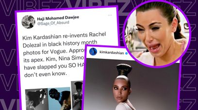 Kim Kardashian na okładce "Vogue'a". Została oskarżona o przywłaszczenie kulturowe