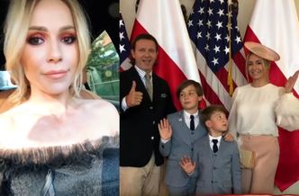 Doda i Małgonia z mężami na jednej imprezie. Poszły na raut do ambasady USA (FOTO)