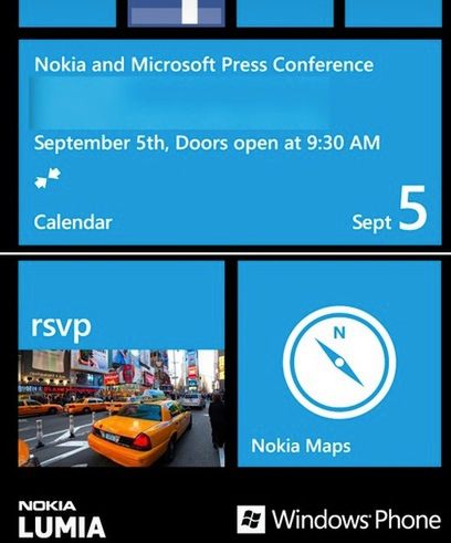 Zaproszenie na konferencję firm Nokia oraz Microsoft - fot. theverge.com
