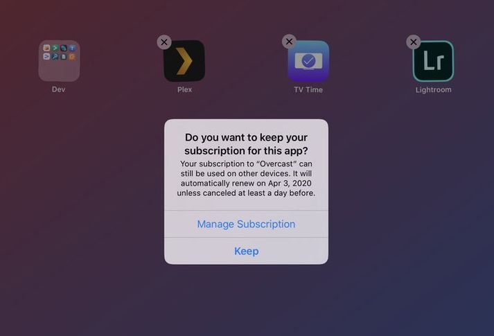 iOS 13 będzie przypominał o aktywnych subskrypcjach [#wSkrócie]