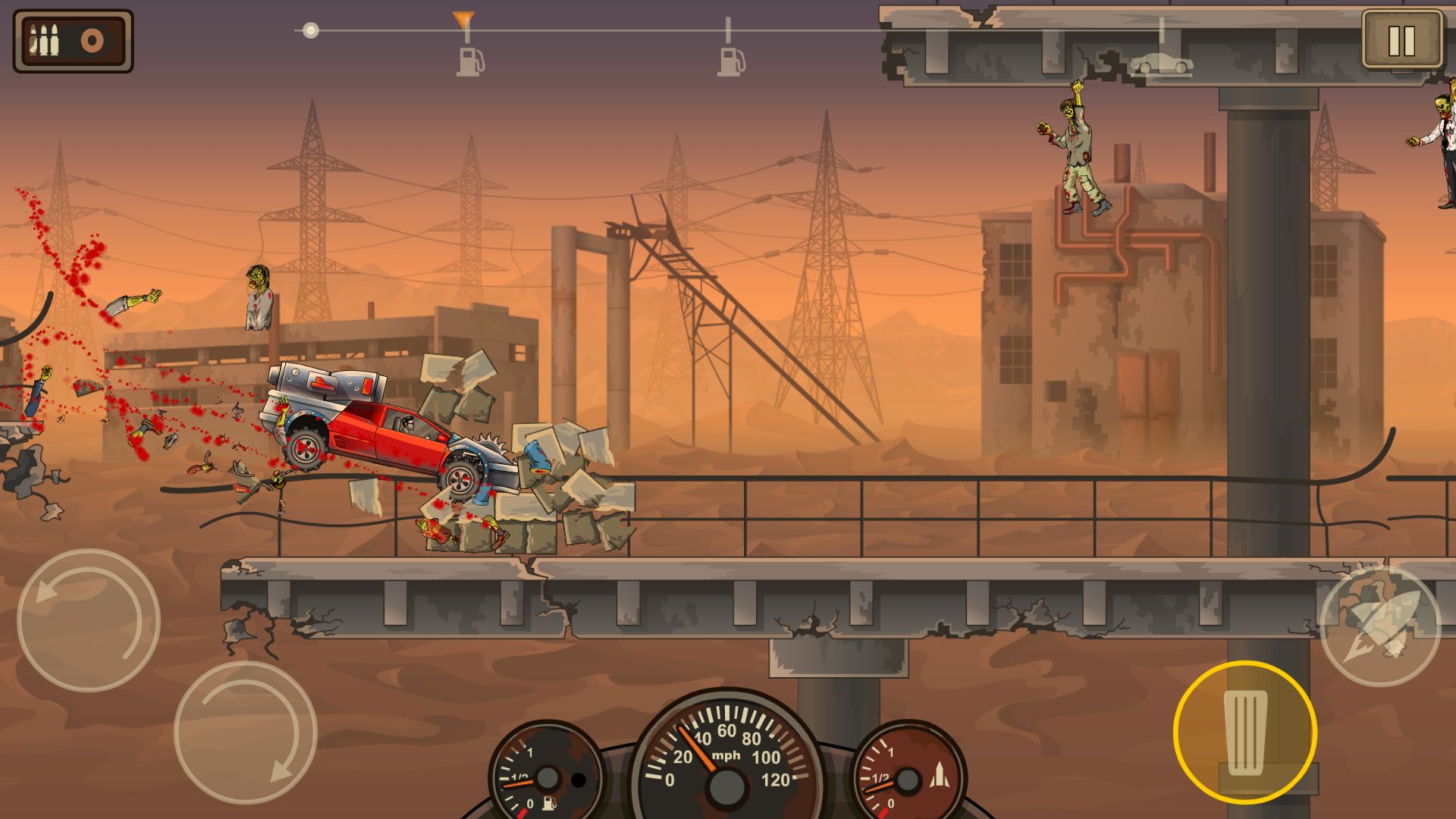Destrukcja na każdym kroku podczas apokalipsy zombie - recenzja gry Earn to Die 2 6