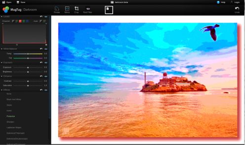 MugTug Darkroom - edytor zdjęć w HTML5 1
