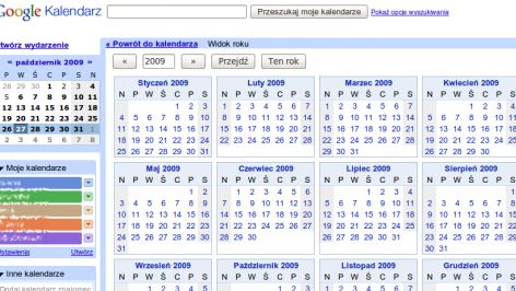 Szybka nawigacja w Kalendarzu Google 1