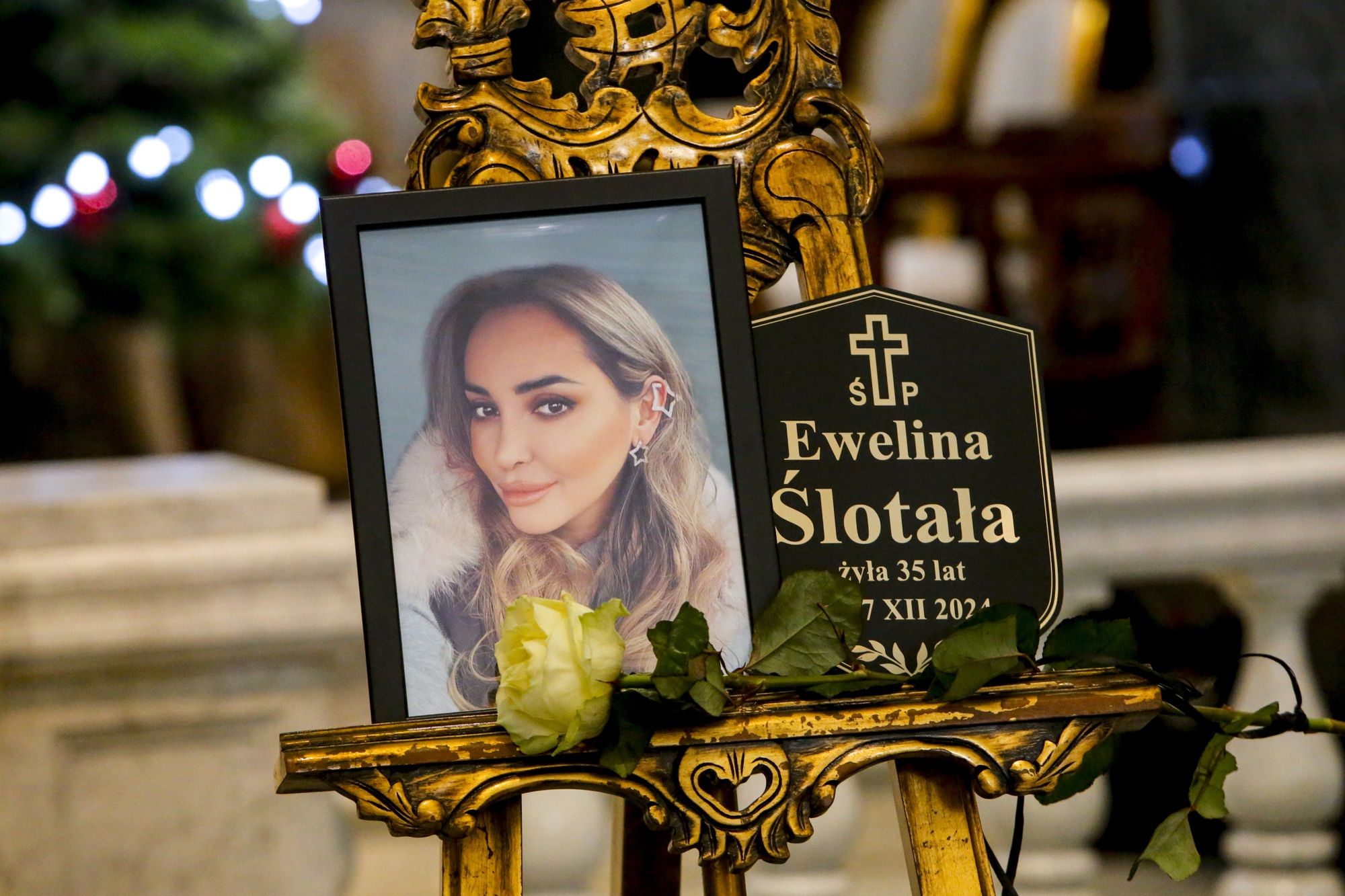 Pogrzeb Eweliny Ślotały