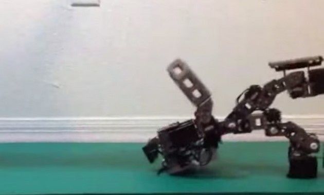 robot upadek