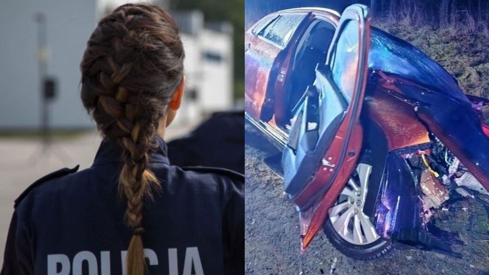 Policjantka usłyszała zarzuty ws. wypadku ze stycznia 2025 roku