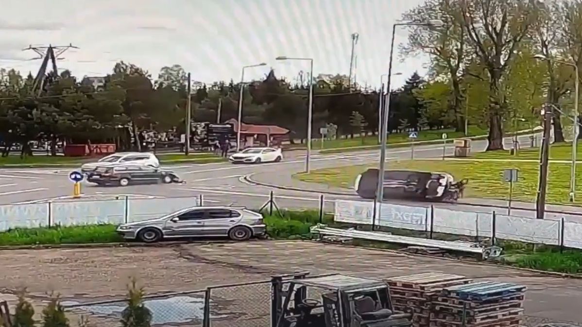 Stopklatka z nagrań Ireneusza Cieśli