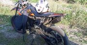 Nieletni na motocyklu bez uprawnień i ubezpieczenia, zatrzymany przez policjantów