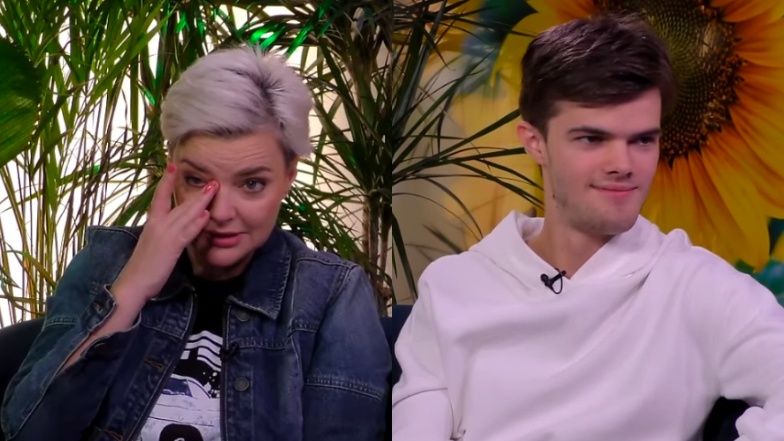 Monika Richardson nie mogła powstrzymać łez po słowach syna 