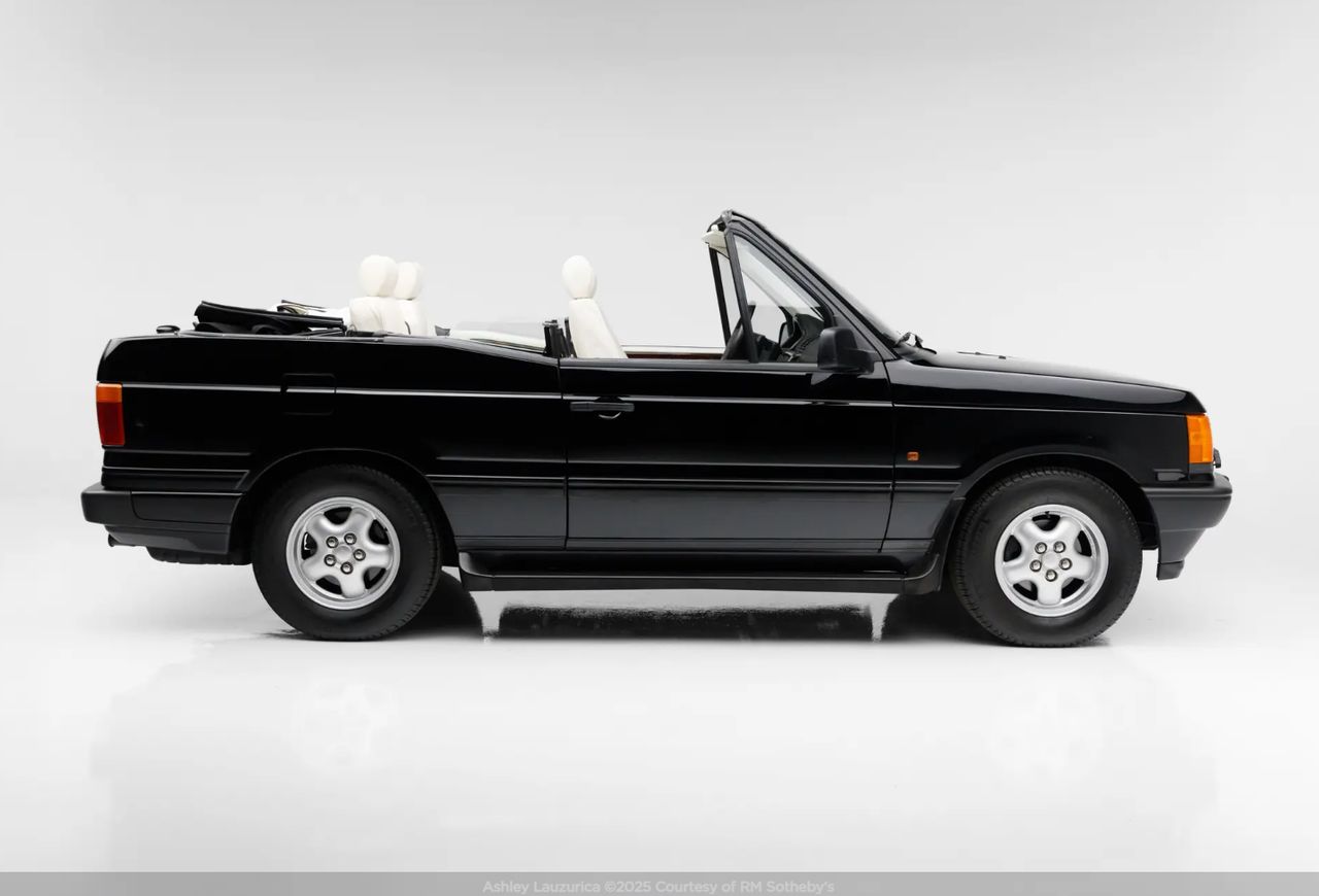 Unikatowy Range Rover Cabrio trafi pod młotek. Cena może szokować